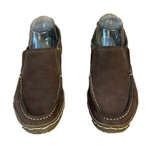 Hush Puppies leather loafers